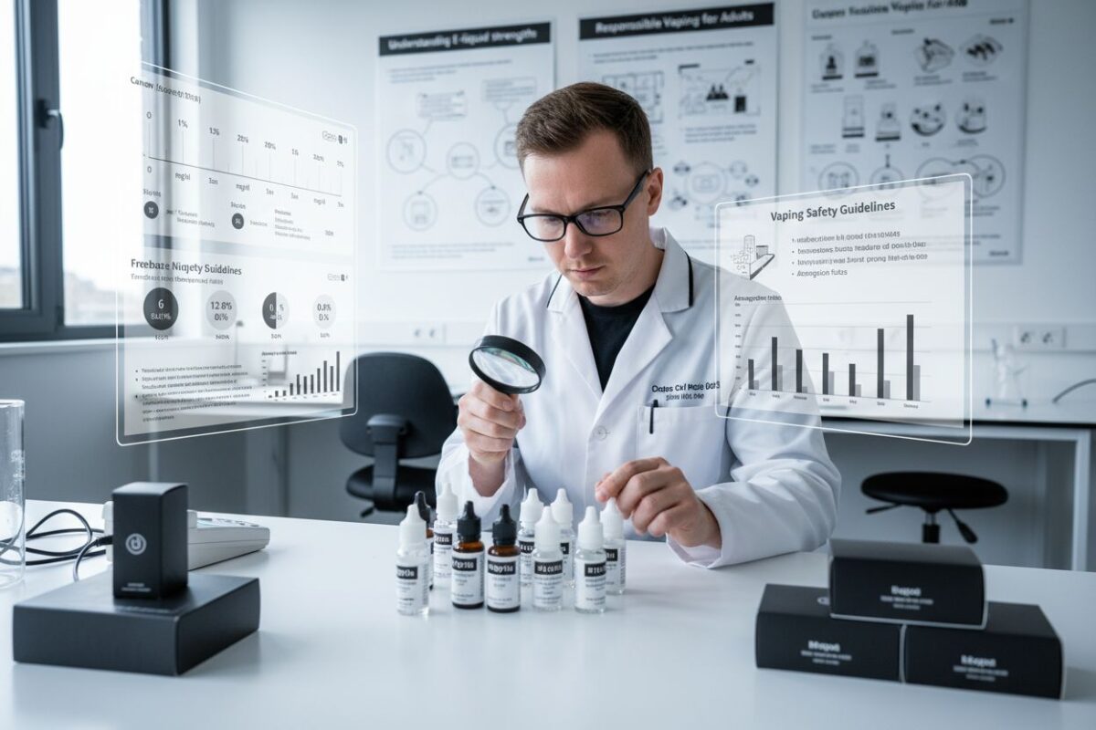 nicotine strength lab analysis